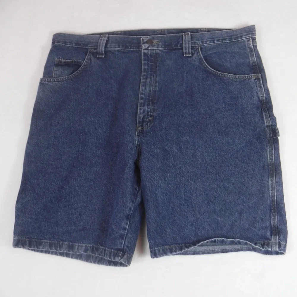 Wrangler‎ Carpenter Jean Shorts Men's Size 42R Blue Workwear